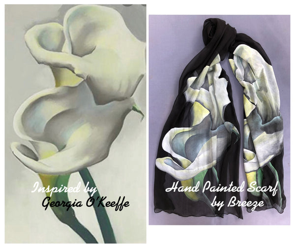 Lilies (Inspired by Georgia O'Keeffe) - ONLY ONE LEFT!