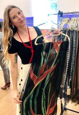 Heliconia on Black - ONLY ONE LEFT!